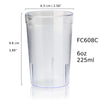 Frosted Drinking Glass