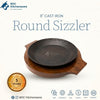 8" Wood Base Sizzler
