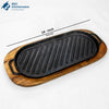 14" Large Wood Sizzler