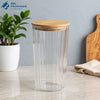 3 Piece Glass Storage Jar Set