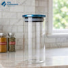 3 Piece Glass Storage Jar Set