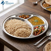 Stainless Steel Partition Serving Thali