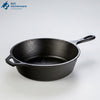 10" Deep Cast Iron Skillet