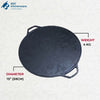 15" Seasoned Cast Tawa