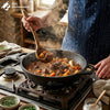 9" Cast Iron Wok