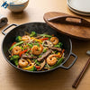 14" Wok Wooden Lid