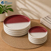 8-Piece Dual Tone Plate Set