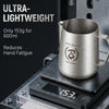 Pure Titanium Silver Milk Pitcher - image 3