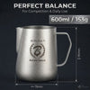 Pure Titanium Silver Milk Pitcher - image 4