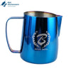 Blue Stainless Steel Milk Pitcher - image 1