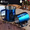 Blue Stainless Steel Milk Pitcher - image 2