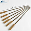 Boti Seekh Wooden Handle Pure Stainless Steel (18inch) 6pc pack