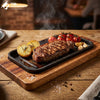 Cast Iron Sizzler Serving Plate