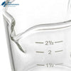 Dual Spout Glass Espresso Measuring Cup with Handle 70ml - image 1