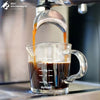 Dual Spout Glass Espresso Measuring Cup with Handle 70ml - image 2