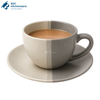 Elan Dual Tone Tea Cup & Saucer Set