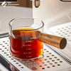 Espresso Glass Measuring Shot Pitcher with Wooden Handle 75ml - image 1