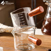 Espresso Glass Measuring Shot Pitcher with Wooden Handle 75ml - image 2