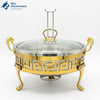 Golden Stainless Steel Chafing Dish
