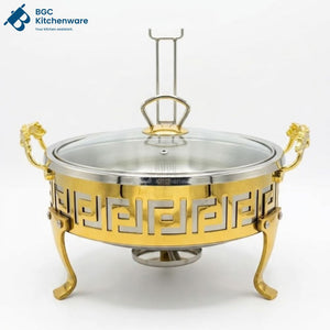 Golden Stainless Steel Chafing Dish