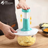Manual Hand Push Food Chopper