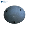 Black Stone Serving Plate Round