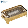 Golden Stainless Steel BBQ Grill