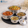 Elegant Silver Serving Handi