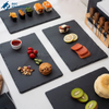 Black Stone Serving Plate Rectangle