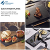Black Stone Serving Plate Rectangle