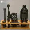 Stainless Steel Black Cocktail Shaker Set - image 2