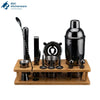 Stainless Steel Black Cocktail Shaker Set - image 4