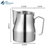 Stainless Steel Espresso Milk Steaming Pitcher - image 2