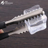 Stainless Steel Ice Tongs with Non Slip Black Handle - image 3