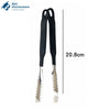 Stainless Steel Ice Tongs with Non Slip Black Handle - image 4