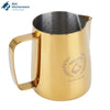 Barista Space Golden Stainless Steel Latte Art Milk Pitcher