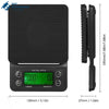 Digital Coffee Scale with Timer (3kg/0.1g)