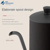 Matte Black V60 Gooseneck Pour Over Coffee Kettle