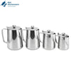 Stainless Steel Milk Frothing Pitcher with Lid
