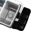5 Compartment Bar Garnish Station with Side Caddies
