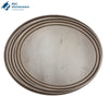 Anti Skid Oval Brown Food Tray