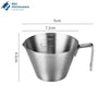 Stainless Steel Espresso Measuring Cup with Handle 100ml