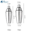 Stainless Steel Cocktail Shaker