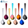 Round Head Stainless Steel Spoon