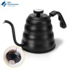 V60 Pour Over Gooseneck Drip Pot with Thermometer