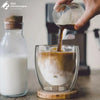 Double Walled Insulated Coffee Glass Cup
