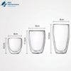 Double Walled Insulated Coffee Glass Cup