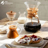 V60 Borosilicate Glass Pour Over Coffee Maker