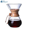 V60 Borosilicate Glass Pour Over Coffee Maker
