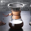 V60 Borosilicate Glass Pour Over Coffee Maker